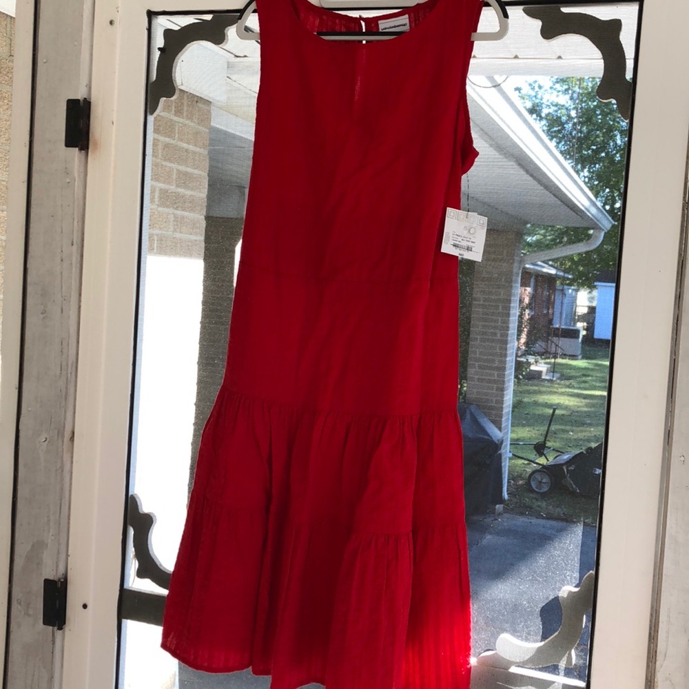 Red dress